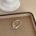 Love Heart Hollow Open Ring - DippedShop Wholesale - #2515