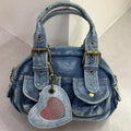 Punk Style Denim Mini Shoulder Crossbody Bag 6W10BBG2377