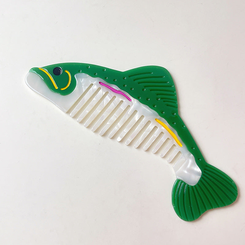 Acetate Bear Hair Combs - DippedShop Wholesale - #8611