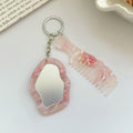 Chic Irregular Hair Combs&mirror Set MK2BLM6C5CB90