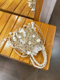 Fashion Hollow Out Shell Hand-Woven Handbag 8BW6BBG412