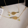 Simple Gold Plated Tennis Racket Charm Bacelet 6W6JBR382