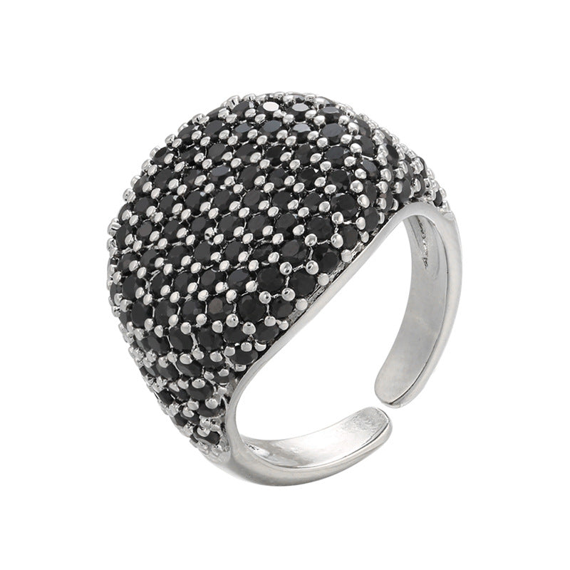 Colorful Sparkly Rhinestone Open Adjustable Ring 6W6JRG295