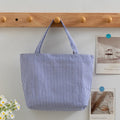 Minimalist Striped Print Large Capacity - DippedShop Wholesale - #0179