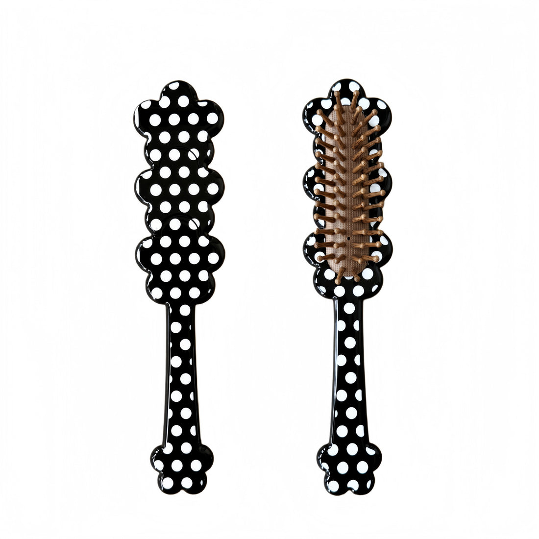 Stylish Polka Dots Handle Air Cushion Combs MK2PPM6CT5CB59