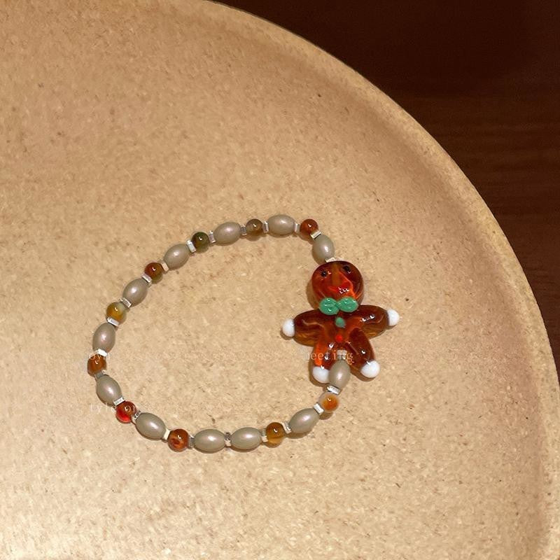 Snowman Bell Tassel Bracelets - DippedShop Wholesale - #6243