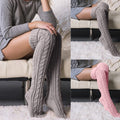 Twist Over Knee Socks - DippedShop Wholesale - #6579