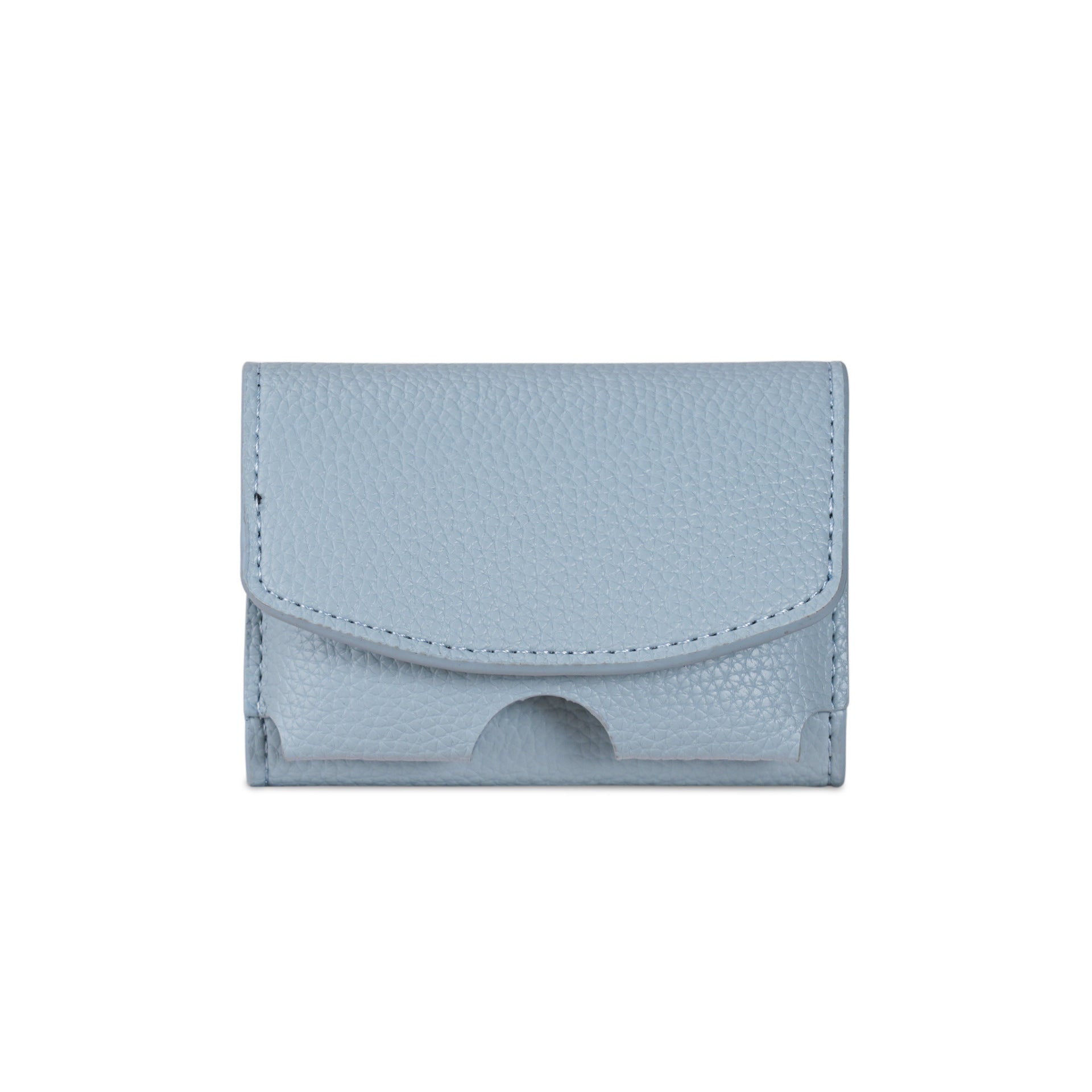 Minimalist Solid Color PU Coin Purse Wallet 6S10BWB144