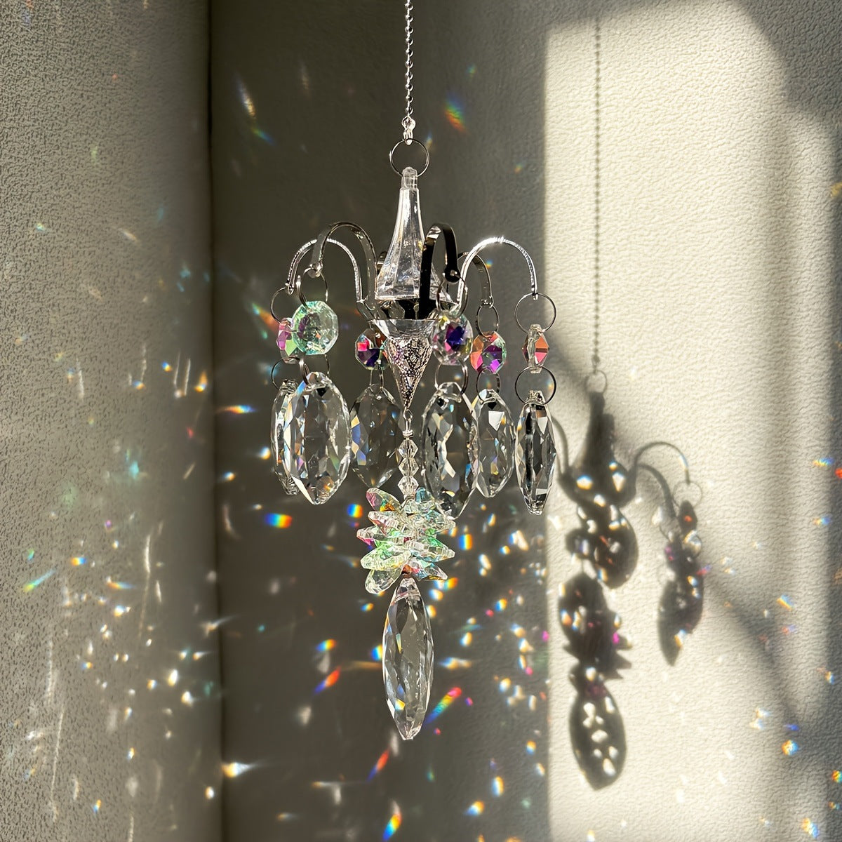 Chandelier Crystal Suncatcher - DippedShop Wholesale - #3075