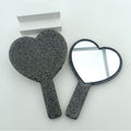 Cute Rhinestone Saquare Compact  Hand Mirror 6C5MR105