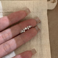 Trendy Electroplated Sparking Cubic Zirconia Ring 8ZA6JRG129L