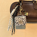Stylish Leopard Handbag Pendant Keychain Bag Charm 6W10BBC378