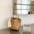 Minimalist Matte Casual Bucket Tote Bag 6W10BBG2474