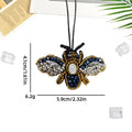 Cute Cartoon Rhinestones Horse Pendant Bag Charm 6W10BBC803