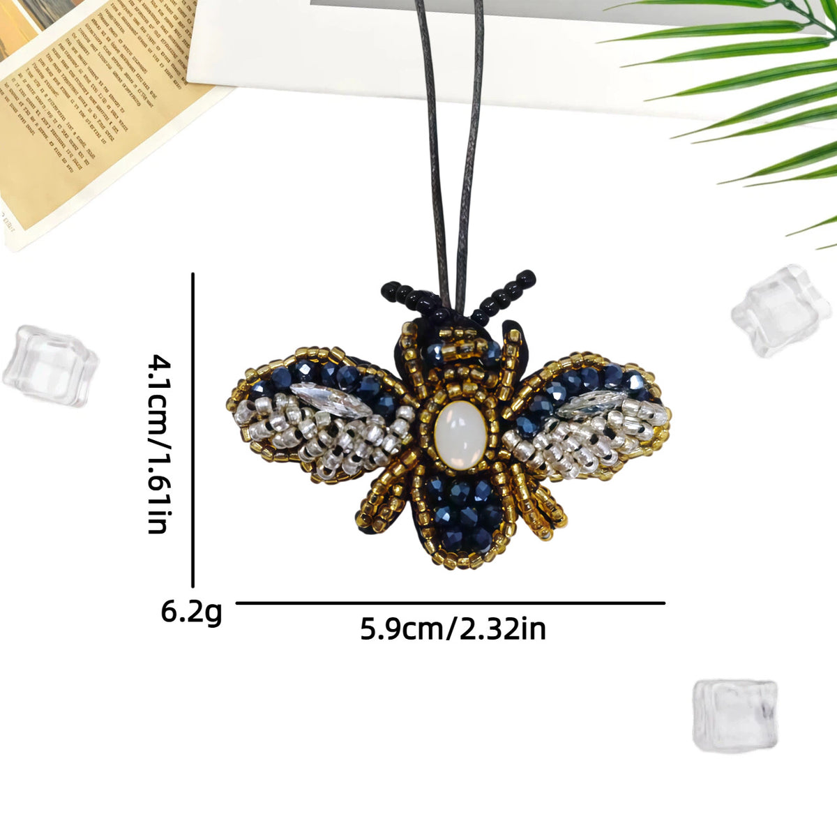 Cute Cartoon Rhinestones Horse Pendant Bag Charm 6W10BBC803