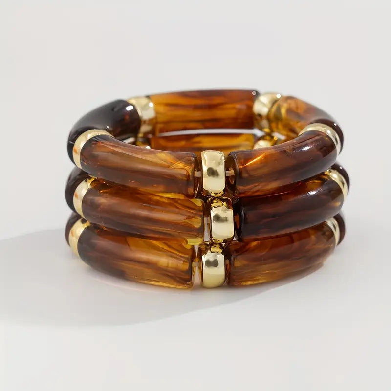 Retro Irregular Resin Stones C - DippedShop Wholesale - #6563