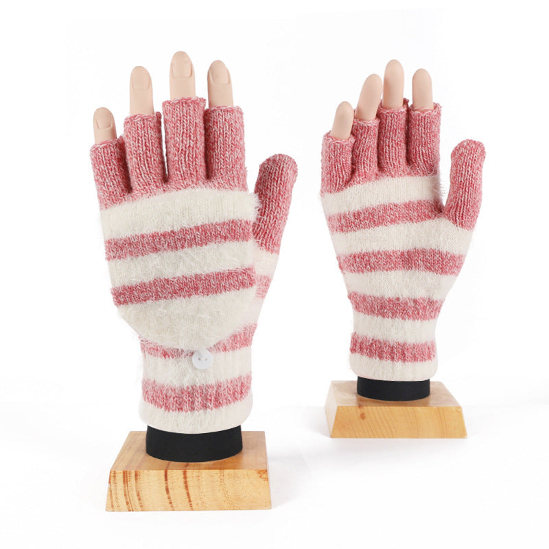 Convertible Mittens Fingerless - DippedShop Wholesale - #7315