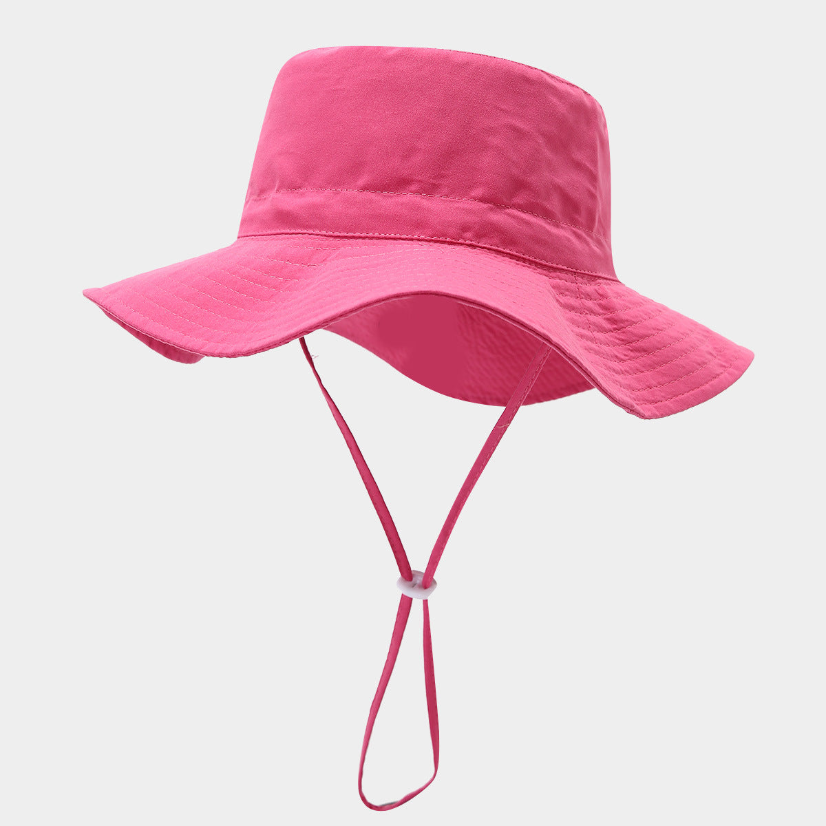 Simple Large Wide Brim Solid Color Bucket Hat 8BK6HAT173T