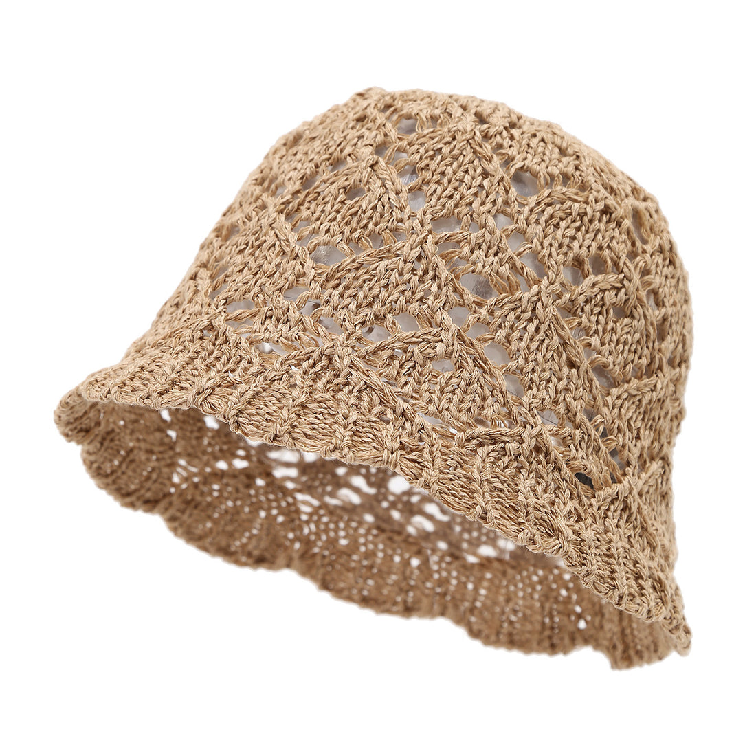 Minimalist Hollow Out Bucket Hat - DippedShop Wholesale - #4723