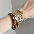 Retro 3pcs Minimalist Layered - DippedShop Wholesale - #0995