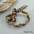 Leopard Print Scarf Bracelet - DippedShop Wholesale - #4067
