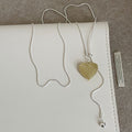 Woven Heart Pendant Necklace - DippedShop Wholesale - #6371
