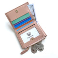 Simple Solid Color Multi-Functional Bifold Wallet 6S10BWB95