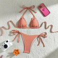 Striped Halter Bikini - DippedShop Wholesale - #2147