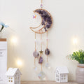 Natural Stone Moon Suncatcher - DippedShop Wholesale - #6723
