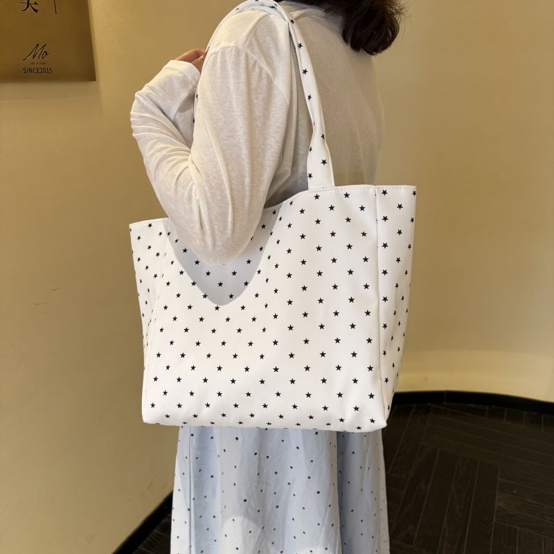 Stylish Star Print Large Capacity Tote Bags 6W10BBG1950