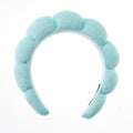 Solid Color Cloud Padded Sponge Spa Hairband 6W6HBD269