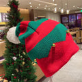 Striped Knit Christmas Beanie - DippedShop Wholesale - #2611