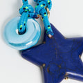 Vintage Star Beaded Braided Keychain Bag Charm MK2ZCEP6W10BBC77