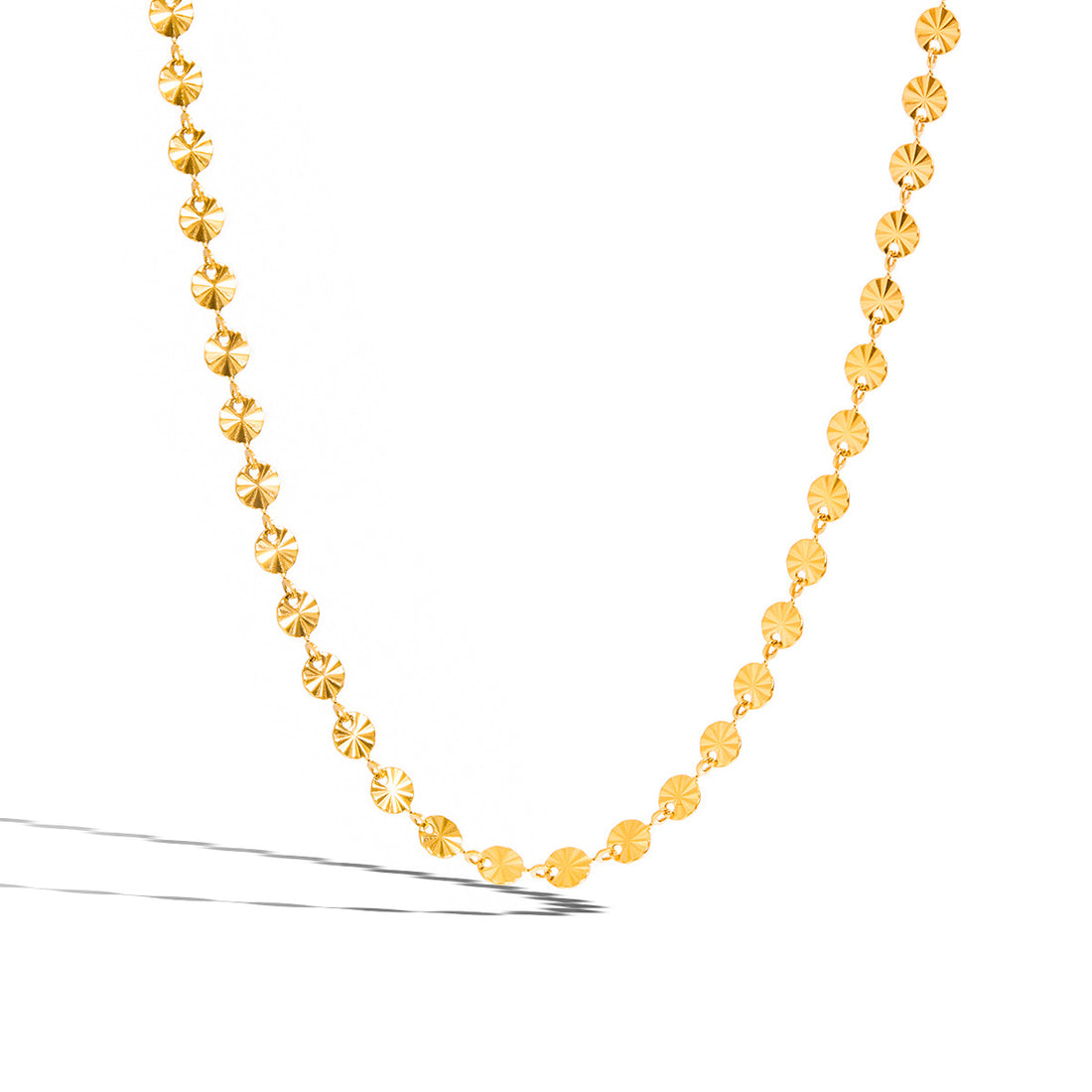 Trendy Gold Plated Choker Necklace DP25E800