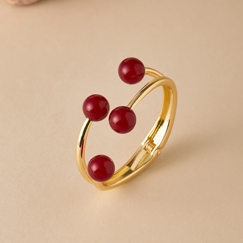 Vintage Bead Cuff Bracelet - DippedShop Wholesale - #0163