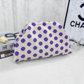 Polka Dot Color Block Evening Handbag 6W10BBG1877
