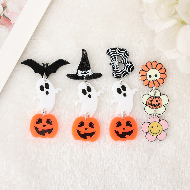 10+ Halloween Cartoon Ghost Flower Accessories DPJPA2645