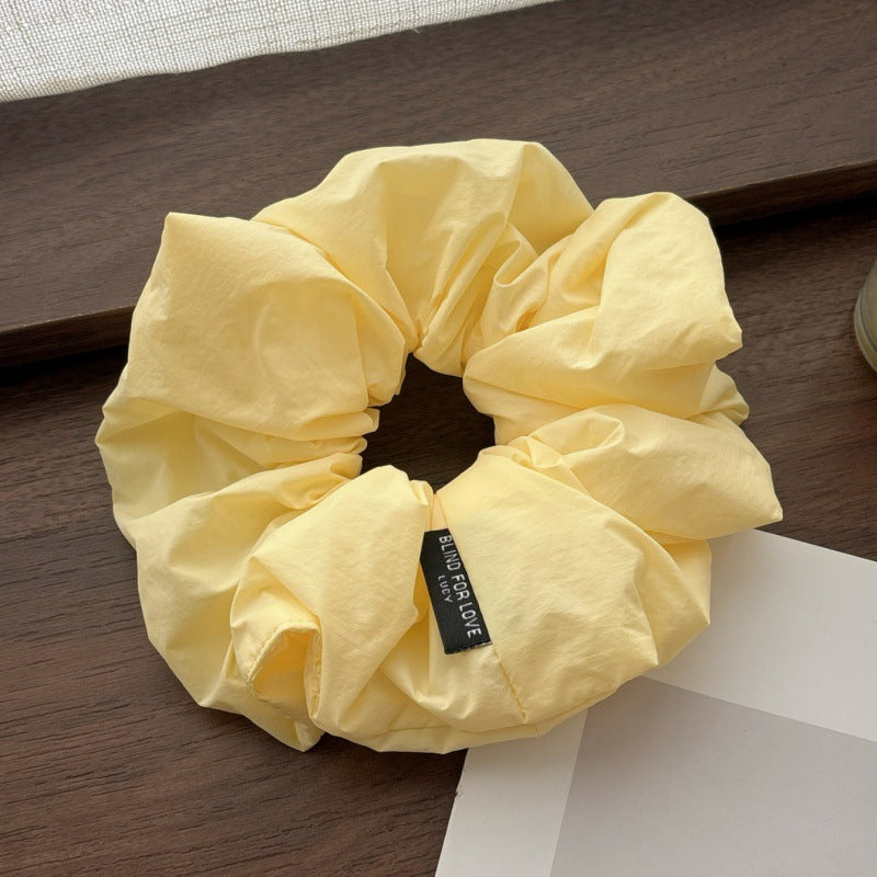 Trendy Solid Color Puff Elastic Scrunchies MK2BW6W6HSR62