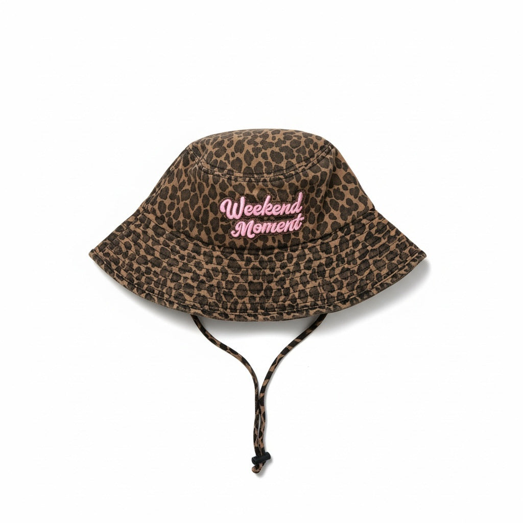 Trendy Leopard Print Letter Embroidered Baseball Cap MK2BW6W6HAT85