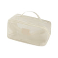 Simple Solid Color Mesh Hollow Makeup Bag MK2BW6S10BOB105