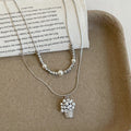 Cupcake Pendant Choker Necklace - DippedShop Wholesale - #6643