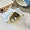 Denim Star Print Travel Portable Card Case 6S10BWB113