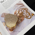 Glitter Rhinestone Acrylic Mini Apple Crossbody Bag 6W10BBG1736