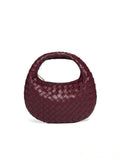 Trendy Hand-Woven Crescent Underarm Handbag 6W10BBG1392