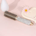 Sparkly Rhinestone Round Barrel Hair Brush 6C5CB159