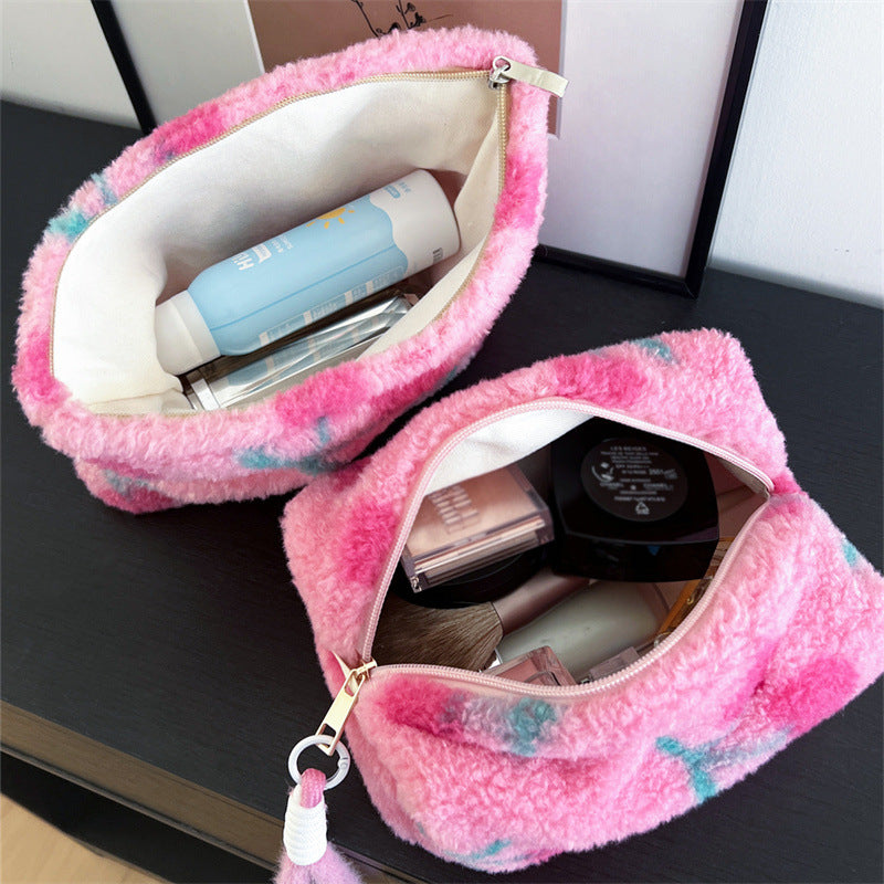 Plush Cherry Makeup Bag - DippedShop Wholesale - #7075