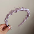 Stylish Solid Color Twist Style Thin Headband MK2PIM6W6HBD78