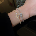 Minimalist Gold Plated Cubic Z - DippedShop Wholesale - #5683