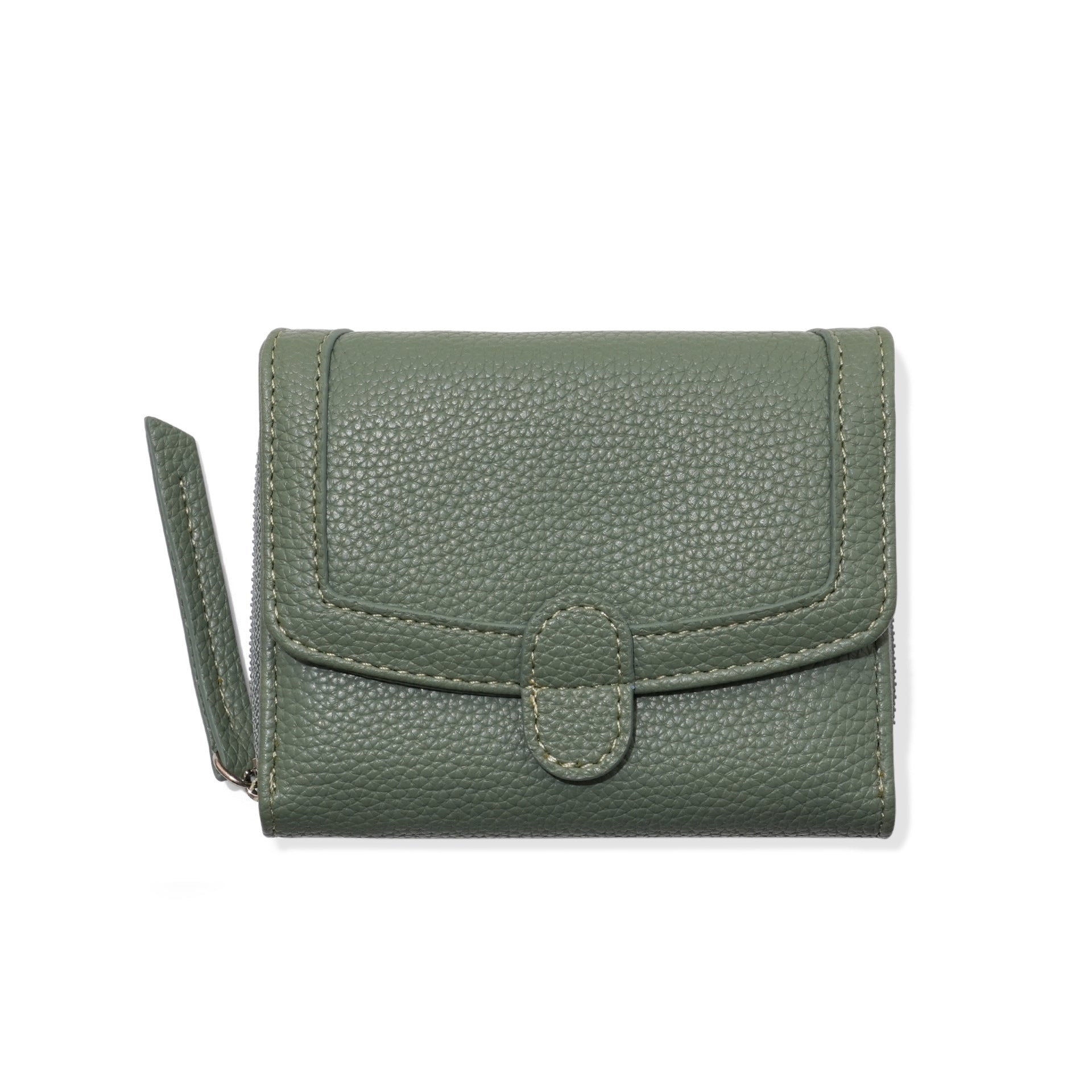 Simple Solid Color PU Coin Purse Wallet 6S10BWB134