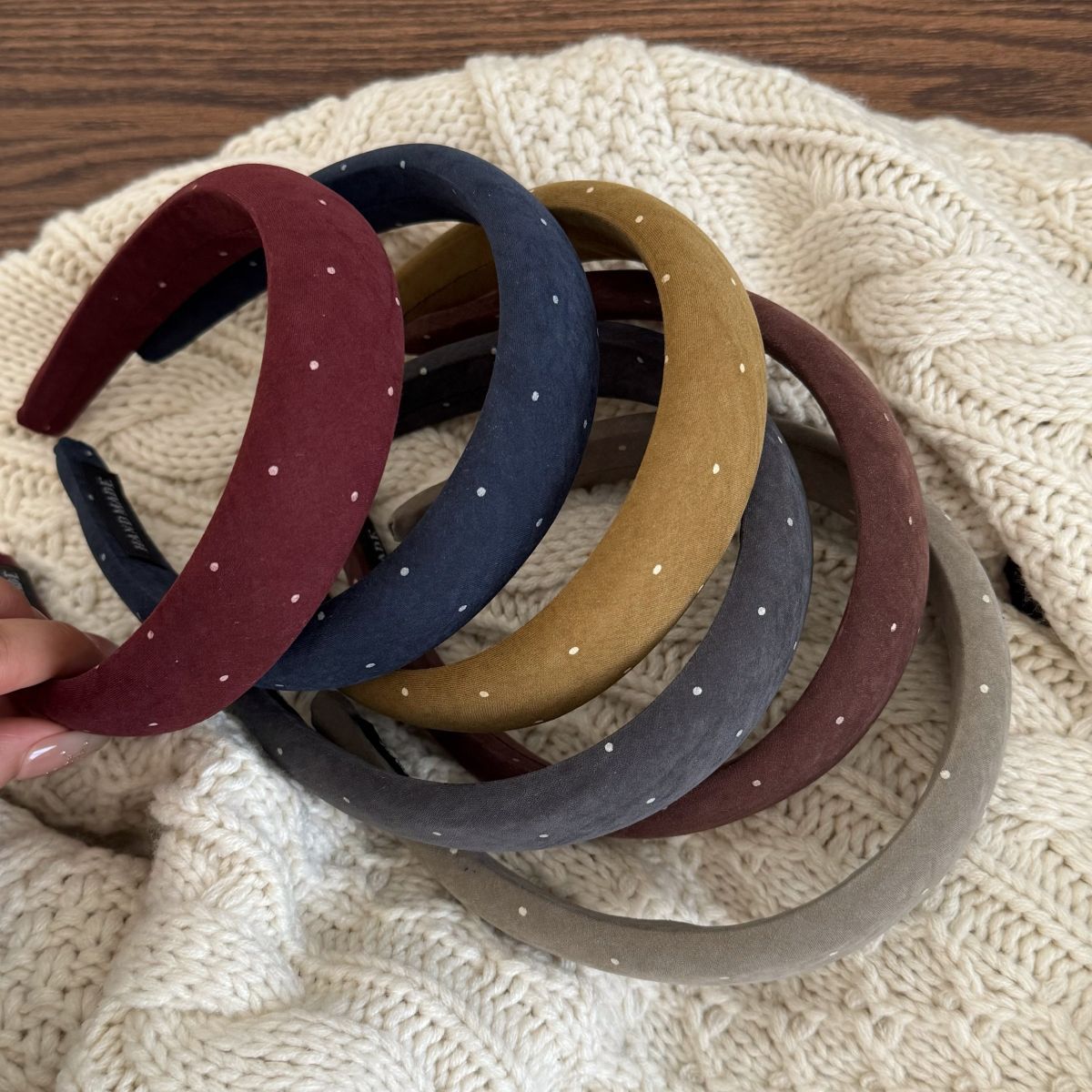 Polka Dot Headband - DippedShop Wholesale - #0483